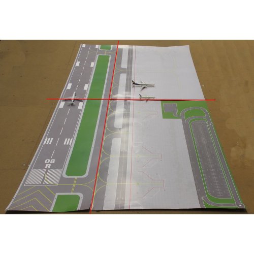 1st Choice Aiport Mat Layout Set 1/400 Scale FCAAL003