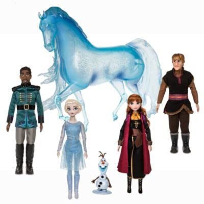 2 Historias Moment Playset Elsa Anna Mattias Kristoff Nokk Muñecas NUEVO