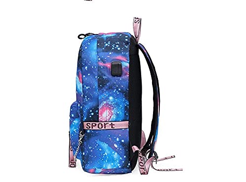 2021 Mochila Stranger Things, Mochila multifunción de Lona de Viaje con Carga USB para Estudiantes para Adolescentes, niños, niñas, Mochila Escolar