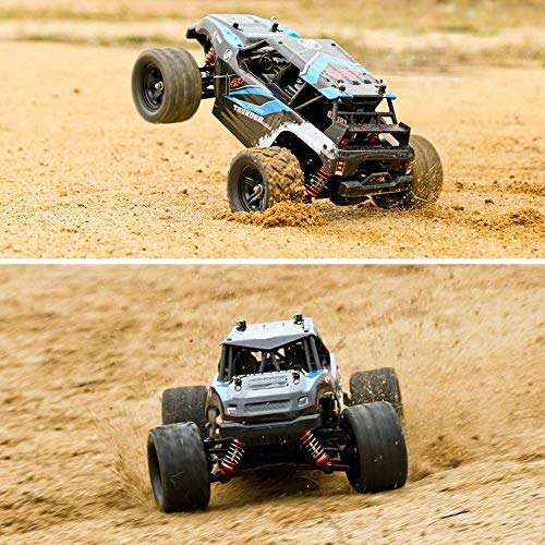 2.4Ghz Off-Road Vehicle RC Car Fast Remote Control Truck High-Speed Four-Wheel Drive Alloy Toy Car Electric Anti-Fall RC Remote Control Car Boy Birthday Gift