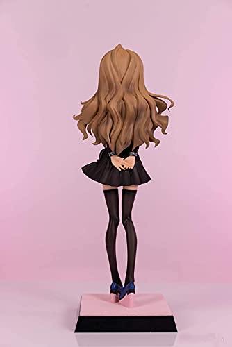 25CM Extraíble Edición Limitada Aisaka Taiga Anime Figura Juguetes Toradora Aisaka Taiga Uniformes Hermosa Chica PVC Figuras de Acción Juguetes Tigre Y DRAGÓN Modelo Muñeca Regalo