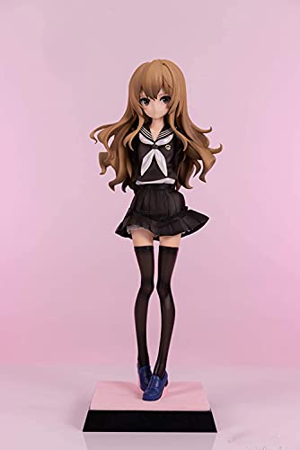 25CM Extraíble Edición Limitada Aisaka Taiga Anime Figura Juguetes Toradora Aisaka Taiga Uniformes Hermosa Chica PVC Figuras de Acción Juguetes Tigre Y DRAGÓN Modelo Muñeca Regalo