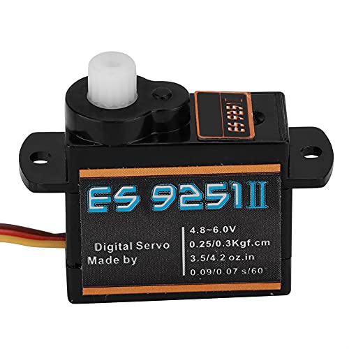 3d ES9251 II Servo, 10℃~ 60℃ con El plastico, Electrónico Componentes Remoto Control Plano Dirección En sentido anti-horario por Rc Avión