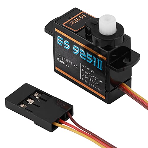 3d ES9251 II Servo, 10℃~ 60℃ con El plastico, Electrónico Componentes Remoto Control Plano Dirección En sentido anti-horario por Rc Avión