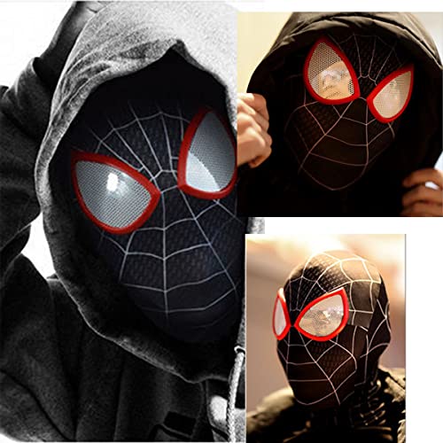 3D Spiderman Masks Spider Man Cosplay Disfraces Máscara Lentes de superhéroes Halloween Party Plaza Mascarilla Play Play Play Traje Máscara Mascarada Máscara,7