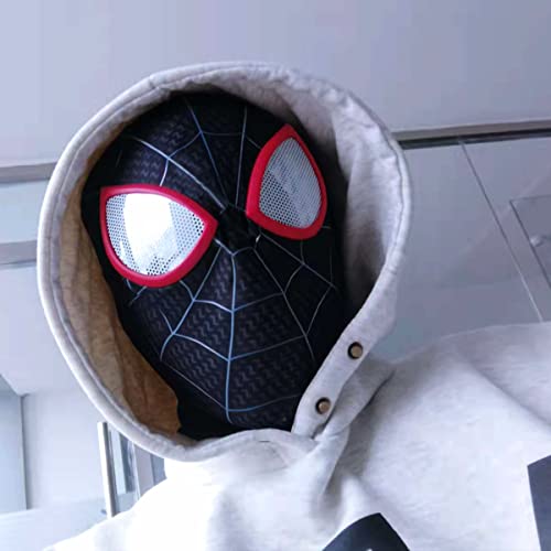 3D Spiderman Masks Spider Man Cosplay Disfraces Máscara Lentes de superhéroes Halloween Party Plaza Mascarilla Play Play Play Traje Máscara Mascarada Máscara,7