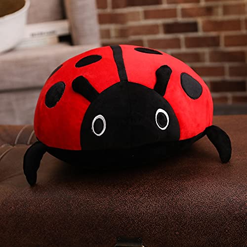 40-60 Cm Lindo Juguete De Peluche Suave Creativo Mariquita Mariquita Insecto Mantener Muñeca Almohada Cojín Novedad Niños Niñas Regalo De Cumpleaños