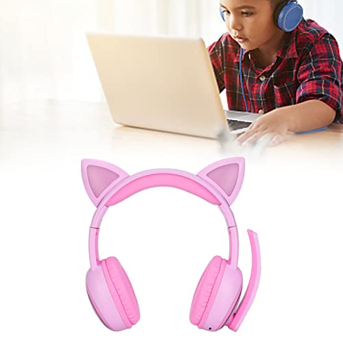 5.1 Auriculares para Niños, Modo Dual Inalámbrico Y con Cable, Portátil Y Plegable, Adecuado para Niños, Estudiantes en la Escuela, Cursos en Línea o Viajes