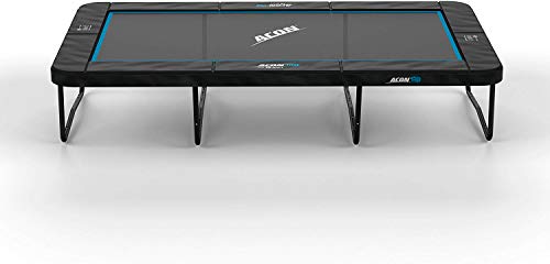 Acon Trampoline Air 16 Sport HD con recinto | Incluye trampolín rectangular de 5 m x 2,8 m (10 x 17 pies), red de seguridad, escalera