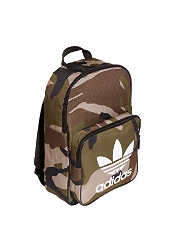 adidas BP Classic Camo, Mochila Unisex Adultos, Multicolor (Carpal/Blanco), 24x36x45 cm (W x H x L)