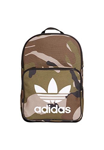 adidas BP Classic Camo, Mochila Unisex Adultos, Multicolor (Carpal/Blanco), 24x36x45 cm (W x H x L)