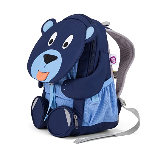 Affenzahn Mochilas 3-5 Años Oso (Novedad) Mochila Infantil, 18 Cm, Multicolor