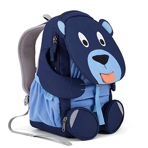 Affenzahn Mochilas 3-5 Años Oso (Novedad) Mochila Infantil, 18 Cm, Multicolor