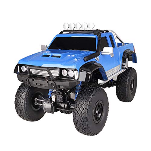 AIOJY Escalada de alta velocidad 2.4G Camión rc fuera de carretera, 1/8 grande neumático de amortiguador Monster RC Buggy, vehículo RC de alta velocidad de 3 motores con luces LED para adultos Bobby R