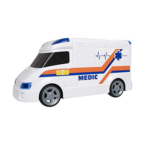 Ambulancia 42 CM. con LUZ Y Sonidos TEAMSTERZ