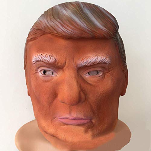 ANLING Máscara de látex Donald Trump, multimillonario Presidente de Estados Unidos Estados Unidos, los políticos, el Maquillaje máscara de Halloween,2