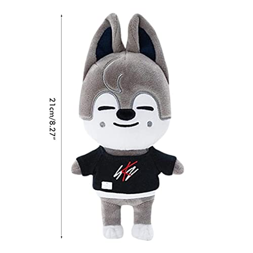 Aoaoy Stray Kids Skzoo Almohada de Peluche de Dibujos Animados Lindo Juguete de Peluche de Animal Lindo Cumpleaños para Niños Y Adultos