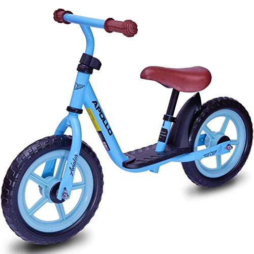 Apollo Aviator Bicicleta sin Pedales de 12 Pulgadas – Bici sin Pedales – Bicicleta de Equilibrio para Niñas y Niños – Bicicleta de Aprendizaje para Niños Pequeños