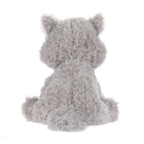 Apricot Lamb Peluche suave con animales rellenos de melocotón gris, para niños y bebés, 20 cm