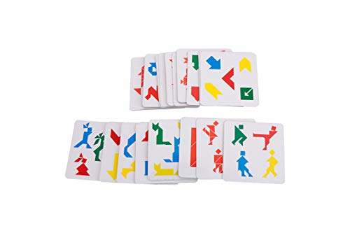 Aquamarine Games- 4 Tangram Championship, Multicolor (CP039)