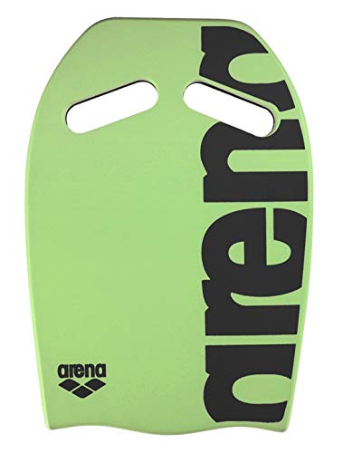 Arena 95275 Tabla de natación, Talla única, Color Verde + Trainingsgerät Elite Finger Paddle Palas de Mano para natación, Color Verde (Acid Lime/Black), Talla única