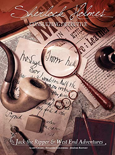 Asmodee editions Juego Sherlock Holmes Consulting Detective: Jack The Ripper and West End Adventures (Puede no Estar en español)