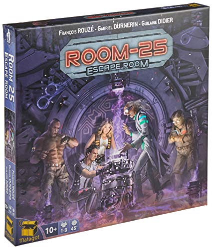 Asmodee- Juego de Tablero 25: Escape Room, Color (MATSROO4)