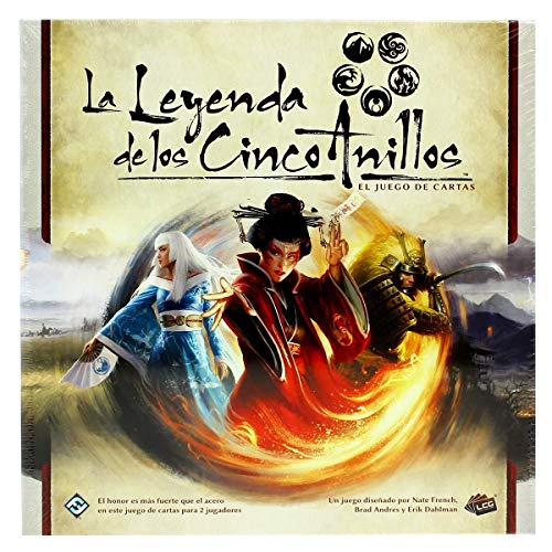 Asmodee - La Leyenda de los Cinco Anillos, juego de cartas (Fantasy Flight Games FFL5C01)