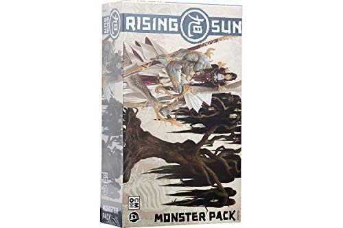 Asmodee- Rising Sun Monster Juego de Mesa con miniaturas, Individual, Color (CMON 10303)