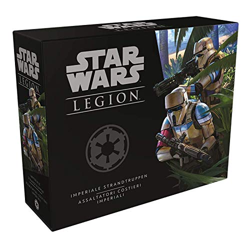 Asmodee- Star Wars: Legion Assaltatori Costieri Imperiali expansión Juego de Mesa con espléndidas miniaturas, Color, 10237