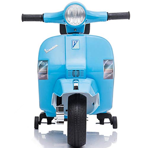 ATAA Vespa clásica PX150 Mini Oficial - Azul Moto eléctrica para niños Vespa clásica PX150