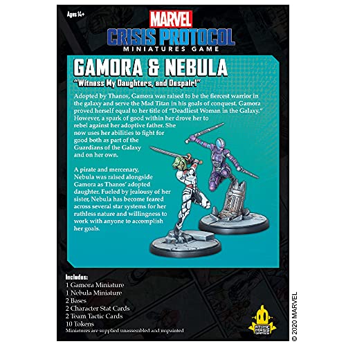 Atomic Mass Games Crisis Protocol Gamora and Nebula EN