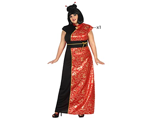 ATOSA disfraz china mujer adulto vestido rojo XL