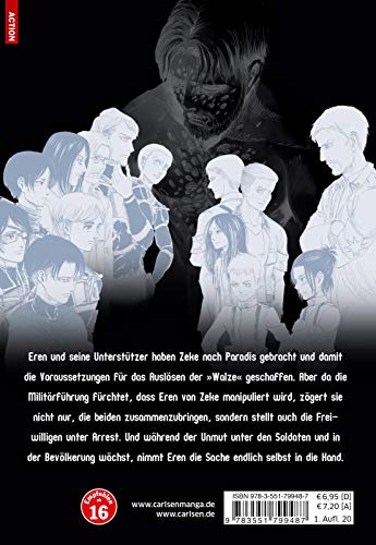 Attack on Titan 28: Atemberaubende Fantasy-Action im Kampf gegen grauenhafte Titanen