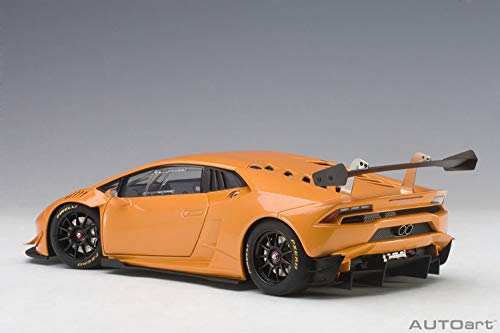 AUTOart – Miniatura de Coche Lamborghini Huracan Super Trofeo 2015 (Escala 1/18, 81558, Orange Borealis