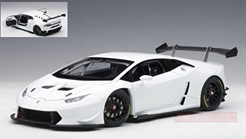 AUTOart Model Compatible con Lamborghini Huracan Super Trofeo 2015 Bianco ISIS 1:18 DIECAST AA81557