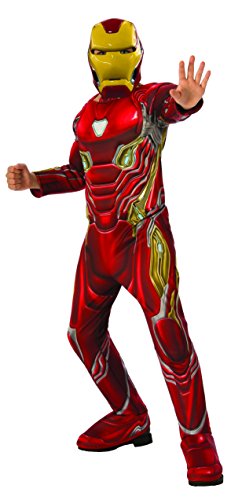 Avengers - Disfraz oficial de Iron Man Deluxe para niños, Infinity War, 3-4 años (641056-S)