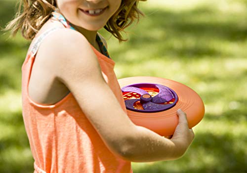 B. Toys voladores – 4 Coloridos frisbees – Disc-Oh-Deportes al Aire Libre niños-Juego Activo-Jardín, Parque, Playa-4 años + (Branford Ltd. BX1937Z)