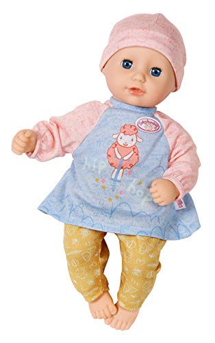 Baby Annabell Conjuntos 36 cm, Para Niños Mayores de 1 Año, Fácil de Usar para Manos Pequeñas, Incluye Mono, Leggings, Gorro y Más.