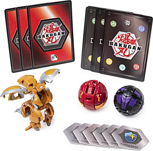 Bakugan 6055457 Starter Pack Aurelus Dragonoid - Juguete para niños