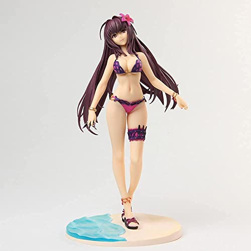 Bañador Scáthach Fate/Grand Order Limited Edition Anime Girl Serie Desktop Decoración Muñeca Figura Modelo Estatua