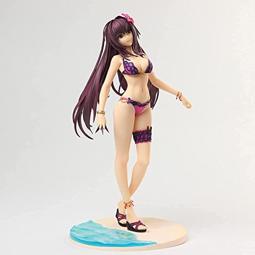 Bañador Scáthach Fate/Grand Order Limited Edition Anime Girl Serie Desktop Decoración Muñeca Figura Modelo Estatua