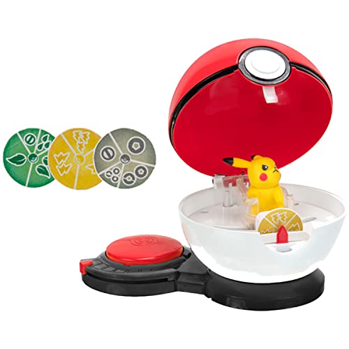 BANDAI- Juguete para niños Ataque Sorpresa de la Pokeball, Multicolor (A2102484)