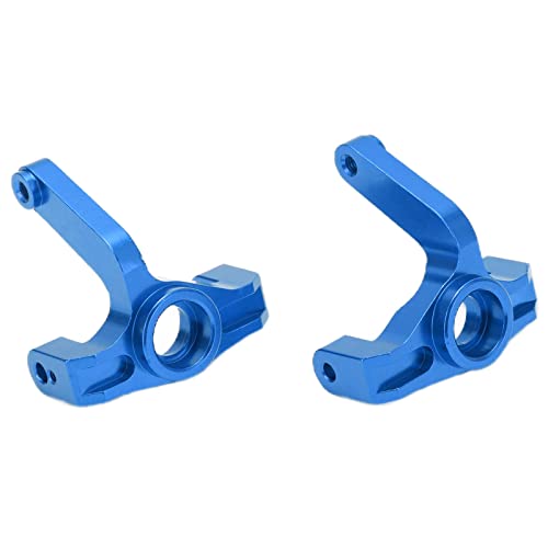 Bandeja de Dirección RC, de Metal, Fácil de Instalar, Bandeja de Dirección Pequeña para LOSI 22S SCT 1/10, Tarjeta Corta de Tracción Trasera, Coche RC(Azul)