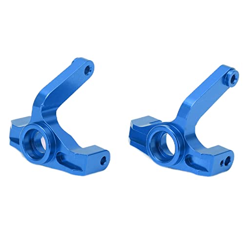 Bandeja de Dirección RC, de Metal, Fácil de Instalar, Bandeja de Dirección Pequeña para LOSI 22S SCT 1/10, Tarjeta Corta de Tracción Trasera, Coche RC(Azul)