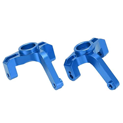 Bandeja de Dirección RC, de Metal, Fácil de Instalar, Bandeja de Dirección Pequeña para LOSI 22S SCT 1/10, Tarjeta Corta de Tracción Trasera, Coche RC(Azul)