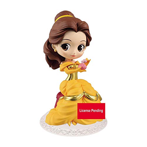 Banpresto-BP19953 Q Posket, Figura Disney, Bella, Multicolor (Bandai BP19953)