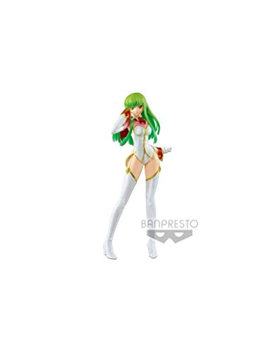 Banpresto Code Geass: Lelouch of The Resurrection Estatua EXQ C.C, Multicolor (BANP82989)