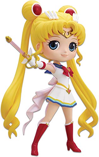 Banpresto Figura Q Posket Pretty Guardian Sailor Moon Eternal The Movie - Super Sailor Moon -Moon Kaleidoscope Version, Multicolor, BP17563