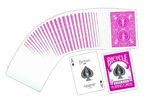 Baraja BICYCLE Rosa Fucsia (US Playing Card Company)